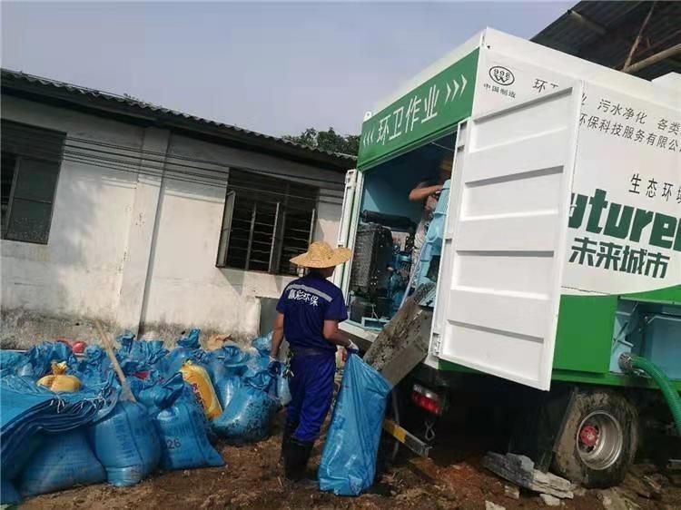 萨尔图工业污泥压干处理